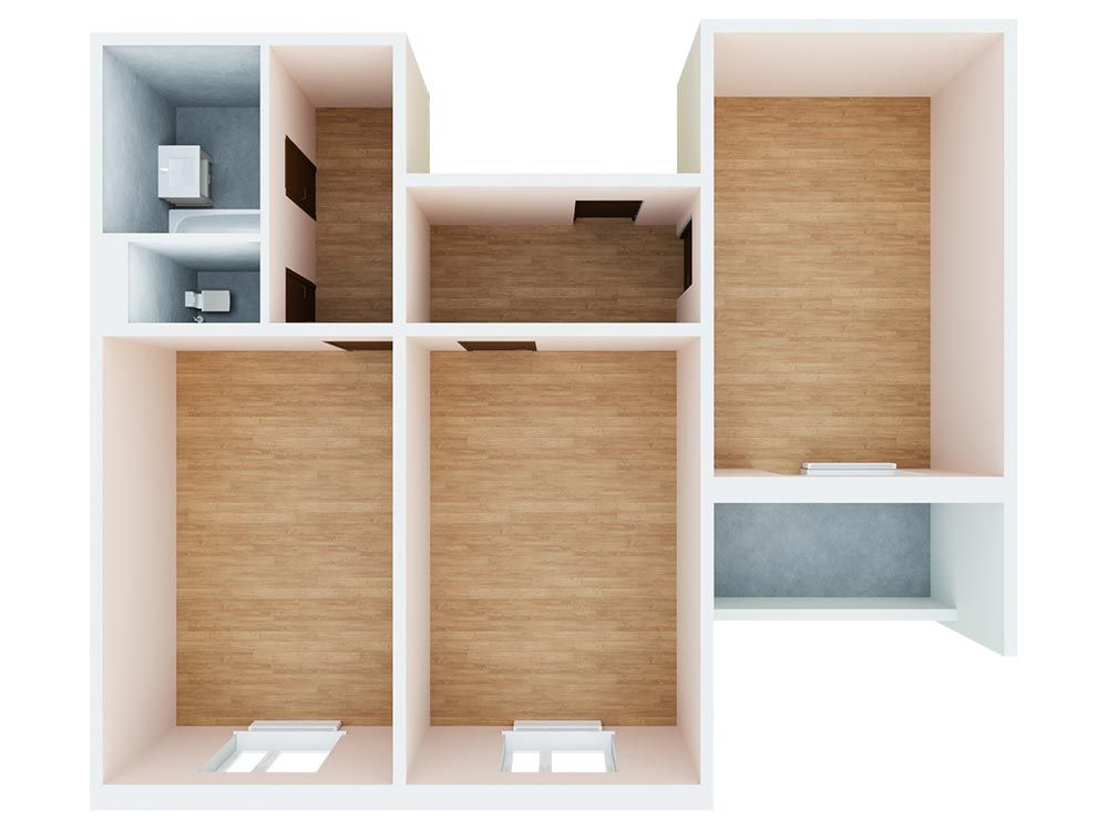 2-кімнатна квартира