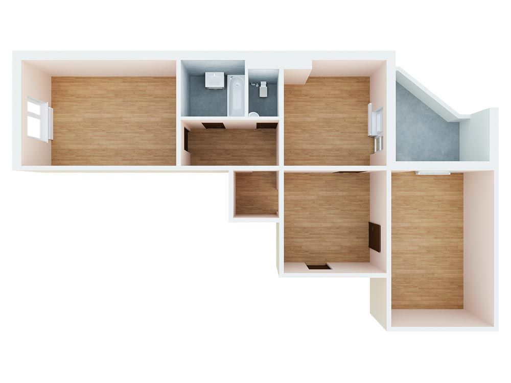 2-кімнатна квартира