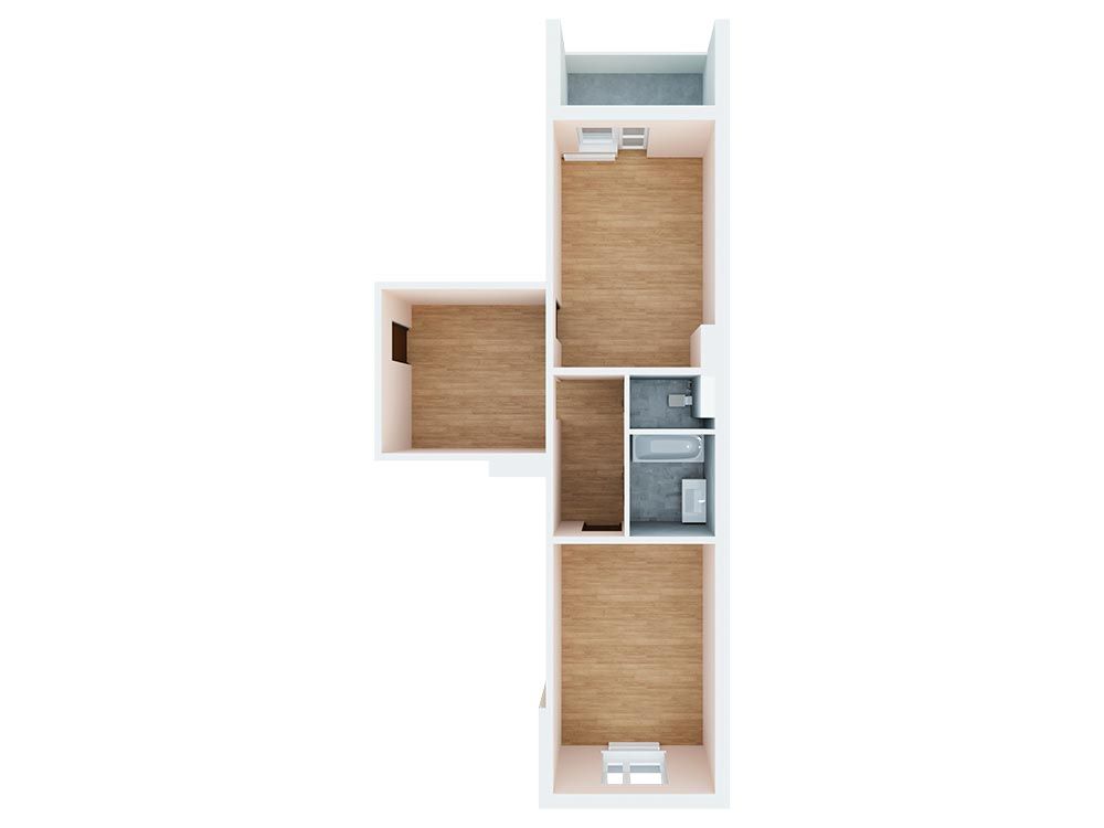 1-кімнатна квартира