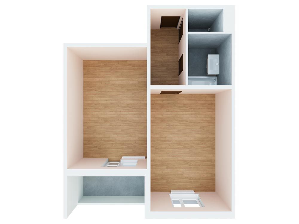 1-кімнатна квартира