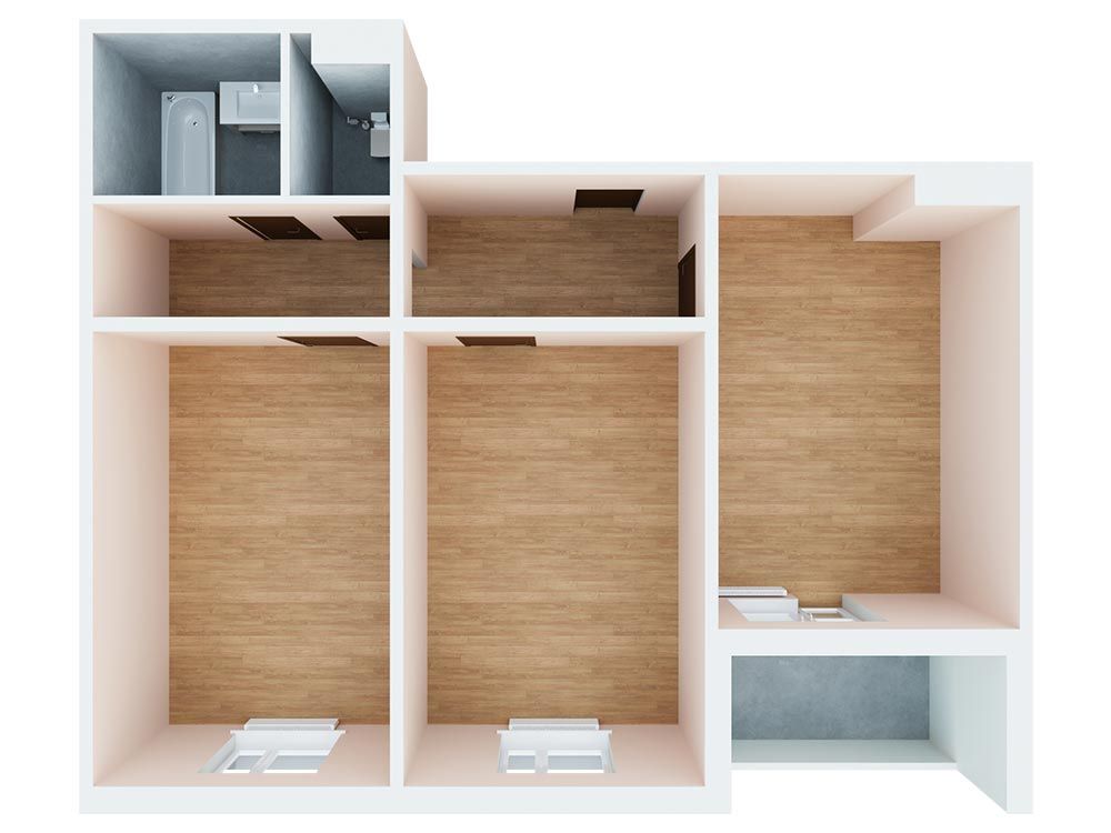 2-кімнатна квартира