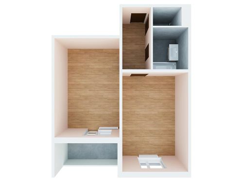 1-кімнатна квартира