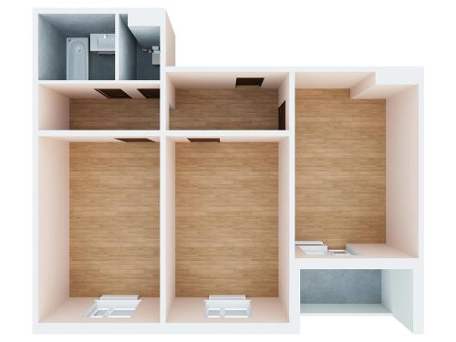 2-кімнатна квартира